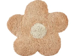 Sæt af 2 pyntepuder SORREL Bomuld 30 x 30 cm Ferskenagtig lyserød Blomst