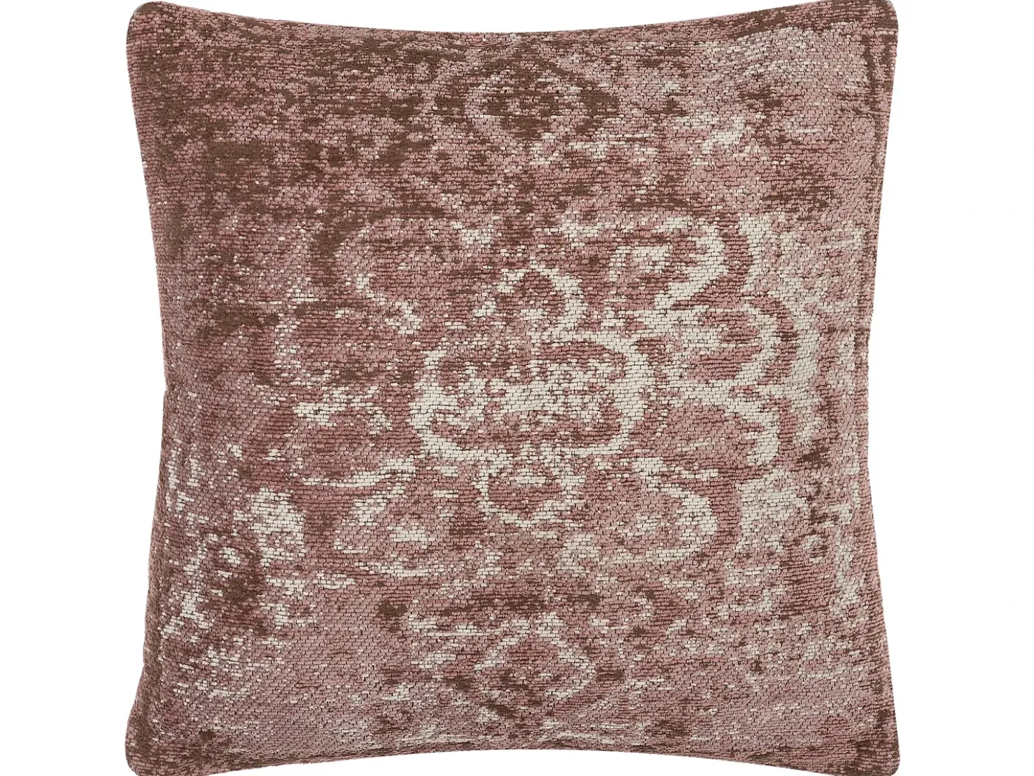 Sæt af 2 pyntepuder VAKAYAR Bomuld 45 x 45 cm Lyserød Blomstermønster