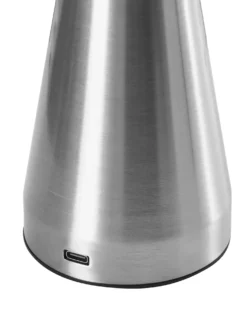 Sæt af 2 trådløse LED-bordlamper KULFO Med dæmpning Metal Sølv