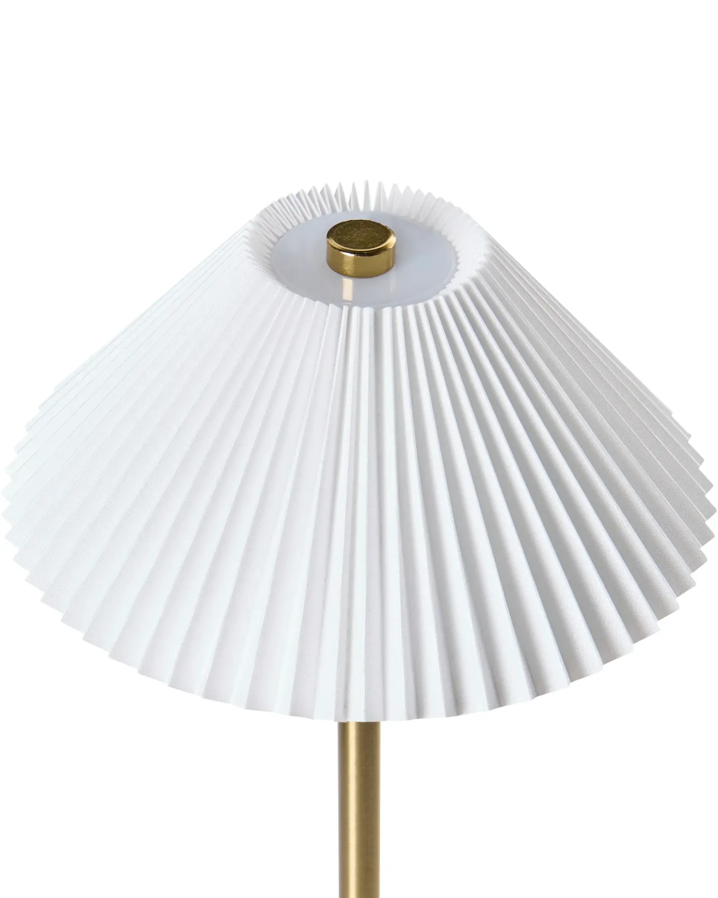 Sæt af 2 trådløse LED-bordlamper RUBA Med dæmpning Metal Guld