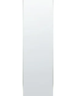 Stående spejl BEAUVAIS 156 cm Metal Sølv