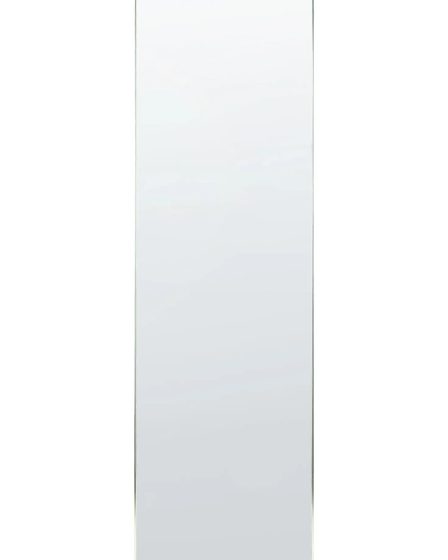 Stående spejl BEAUVAIS 156 cm Metal Sølv
