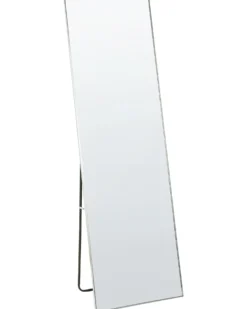 Stående spejl BEAUVAIS 156 cm Metal Sølv