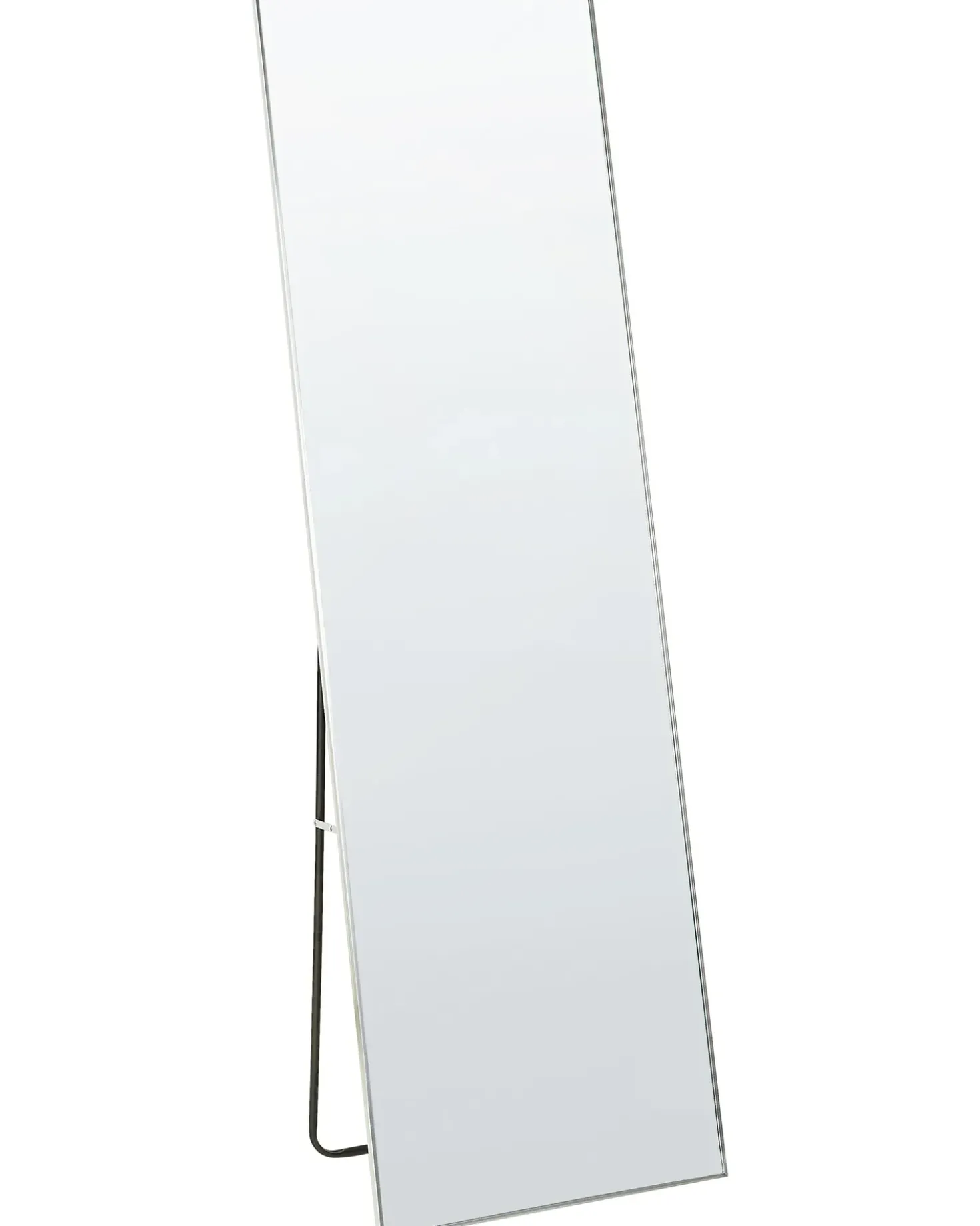 Stående spejl BEAUVAIS 156 cm Metal Sølv