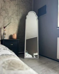 Stående spejl CHATILLON 150 cm Sølv