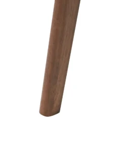 Sæt med 2 barstole CHARLESTON Træ Brun/lys beige