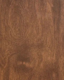 Sæt med 2 barstole CHARLESTON Træ Brun/lys beige