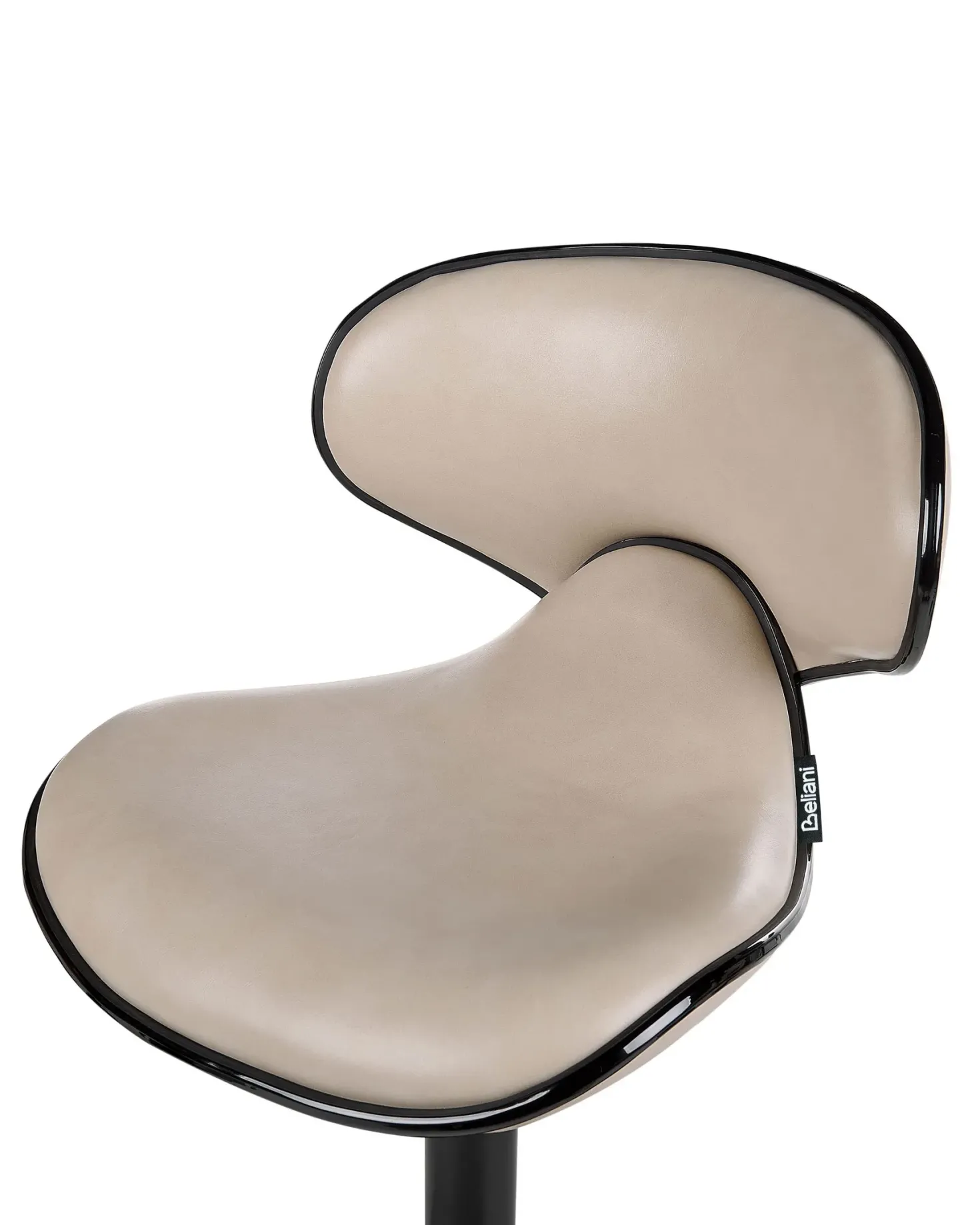 Sæt med 2 barstole CONWAY Kunstlæder Lys Beige