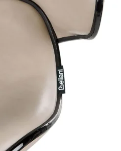 Sæt med 2 barstole CONWAY Kunstlæder Lys Beige