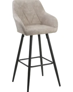 Sæt med 2 barstole DARIEN Beige