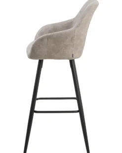 Sæt med 2 barstole DARIEN Beige