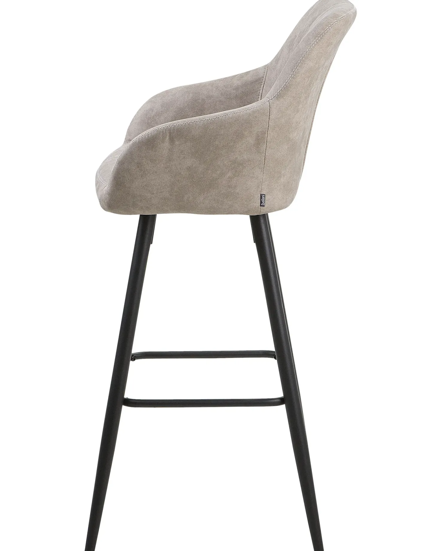 Sæt med 2 barstole DARIEN Beige