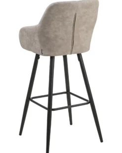 Sæt med 2 barstole DARIEN Beige