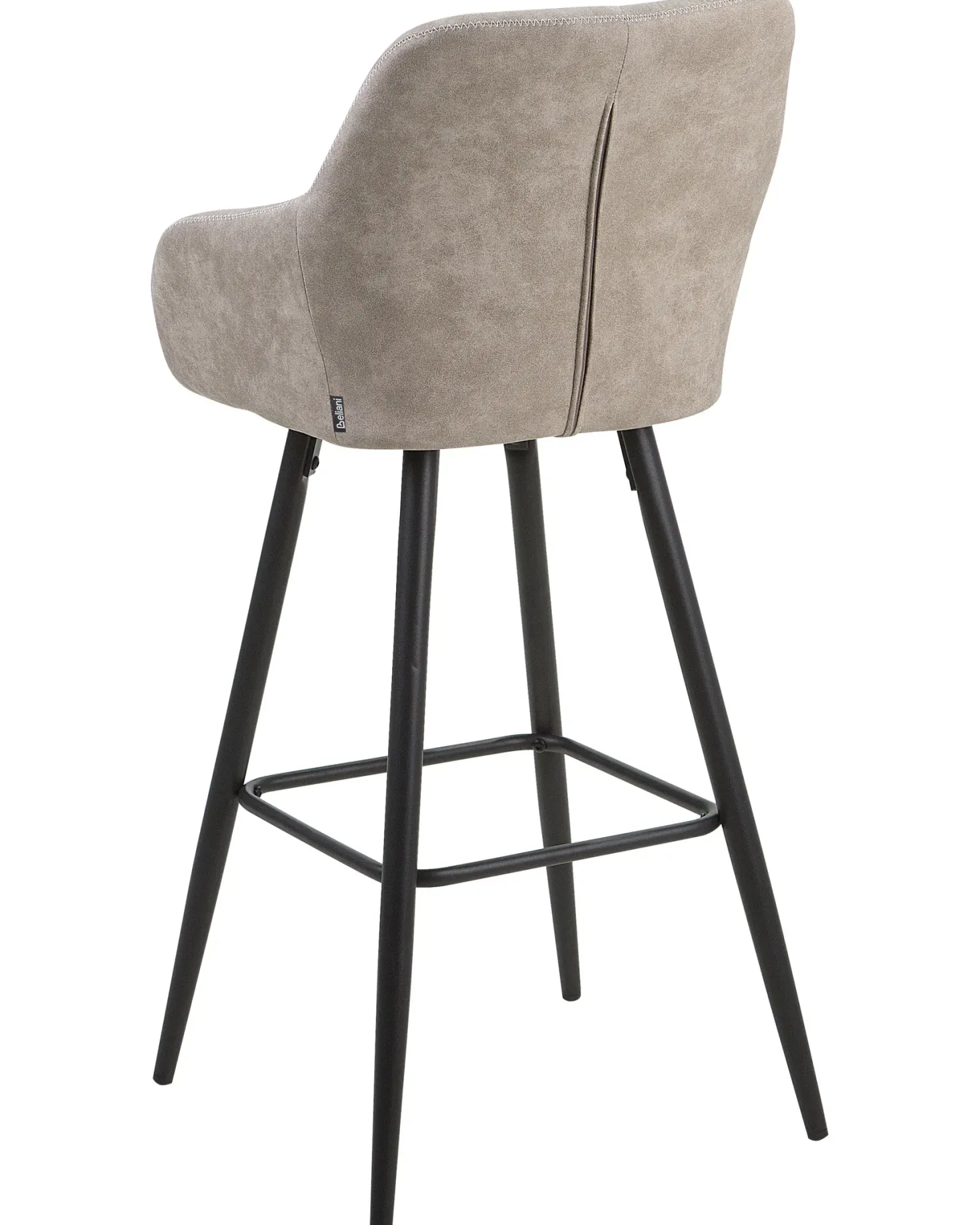 Sæt med 2 barstole DARIEN Beige