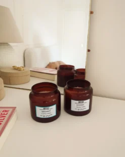 Sæt med 2 duftlys ABSOLUTE ALCHEMY Soja voks Fresh notes