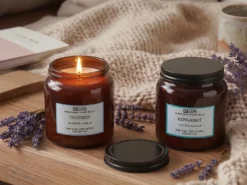 Sæt med 2 duftlys ABSOLUTE ALCHEMY Soja voks Fresh notes