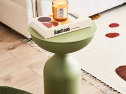Sæt med 3 duftlys COLORFUL BARREL Soja voks Frugtig noter