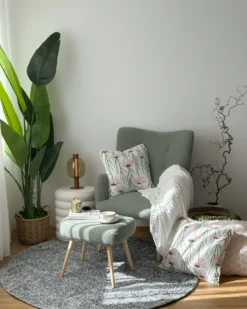 Sæt med 3 duftlys FRUITY BLOOM Soja voks Fresh notes Blomster noter