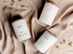 Sæt med 3 duftlys SIMPLICITY Soja voks Orientalske noter Fresh notes