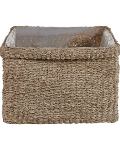 Sæt med 3 plantekrukker RIVULINE Søgræs 23/27/30 cm Naturlig
