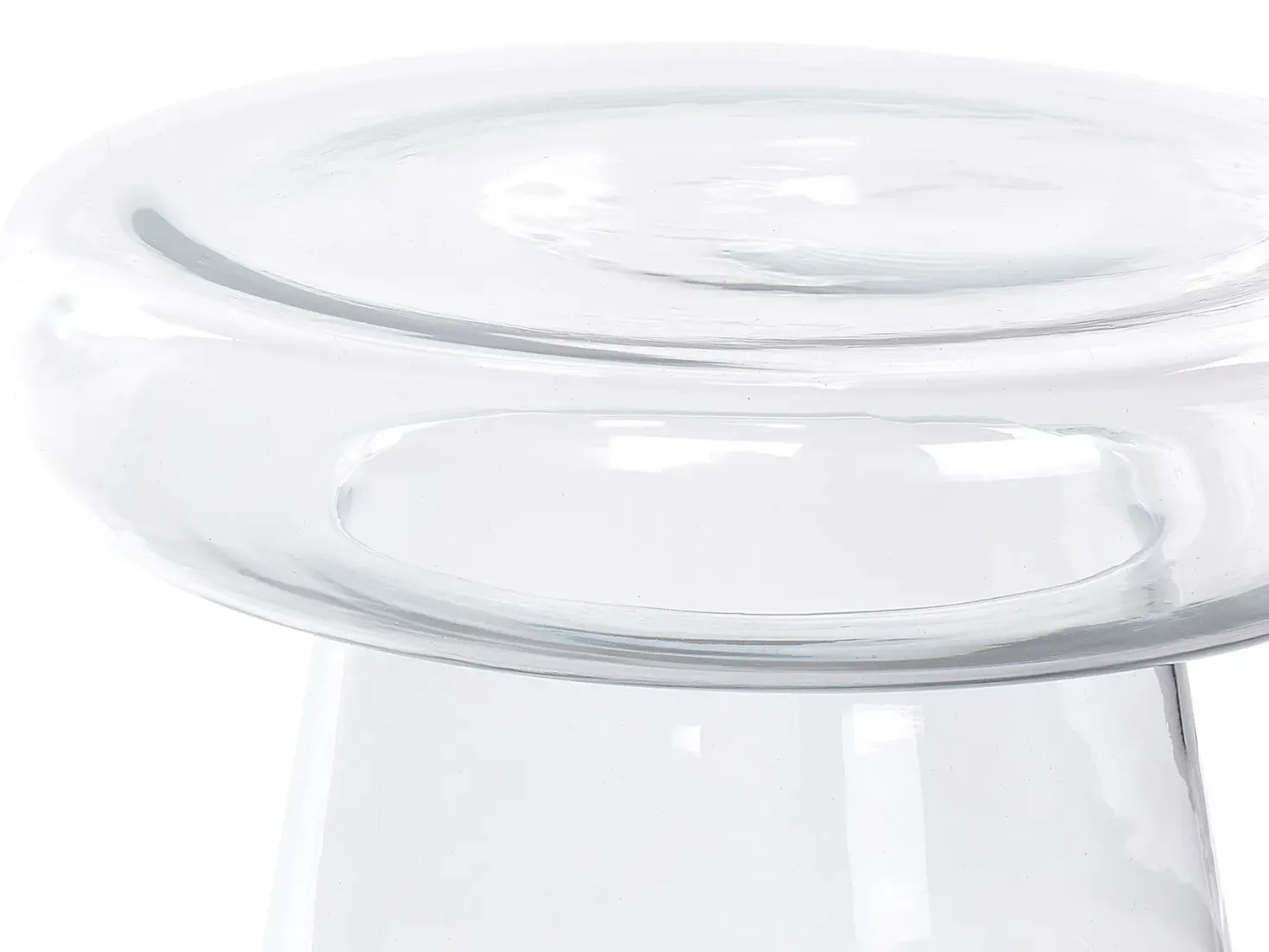 Sæt med 2 sideborde LAGUNA/CALDERA Transparent
