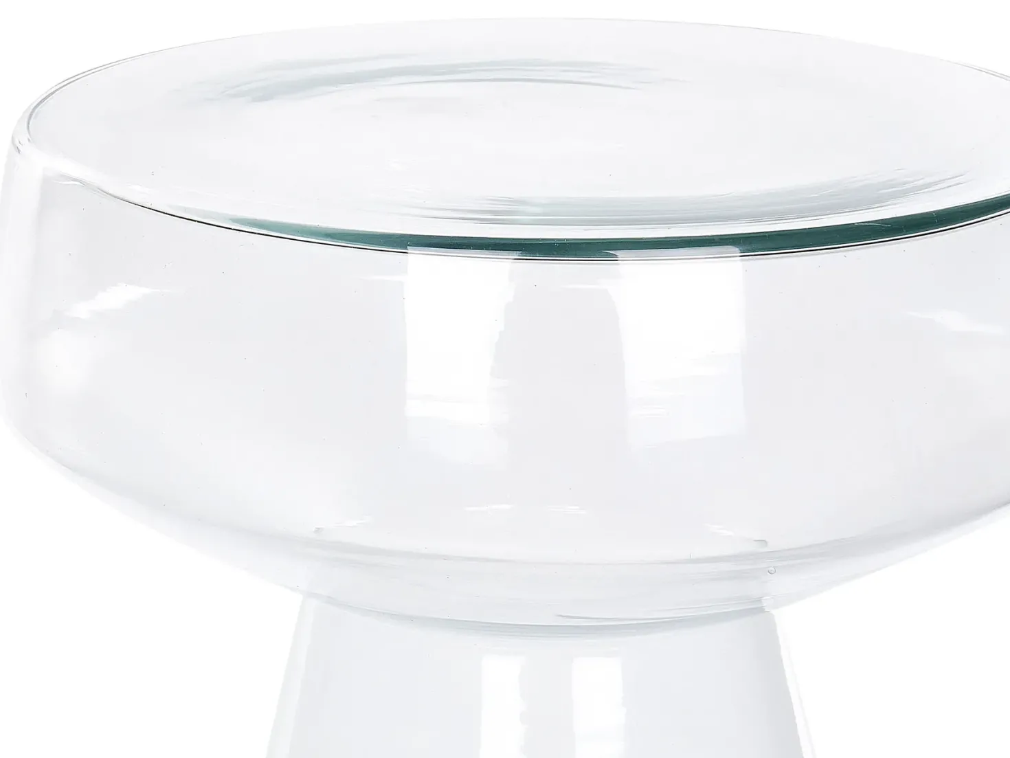 Sæt med 2 sideborde LAGUNA/CALDERA Transparent