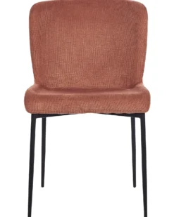 Sæt med 2 spisebordsstole ADA Brun