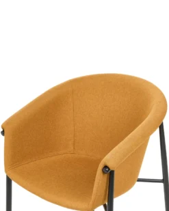 Sæt med 2 spisebordsstole AMES Orange