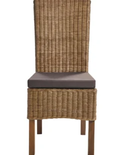 Sæt med 2 spisebordsstole ANDES Rattan Brun