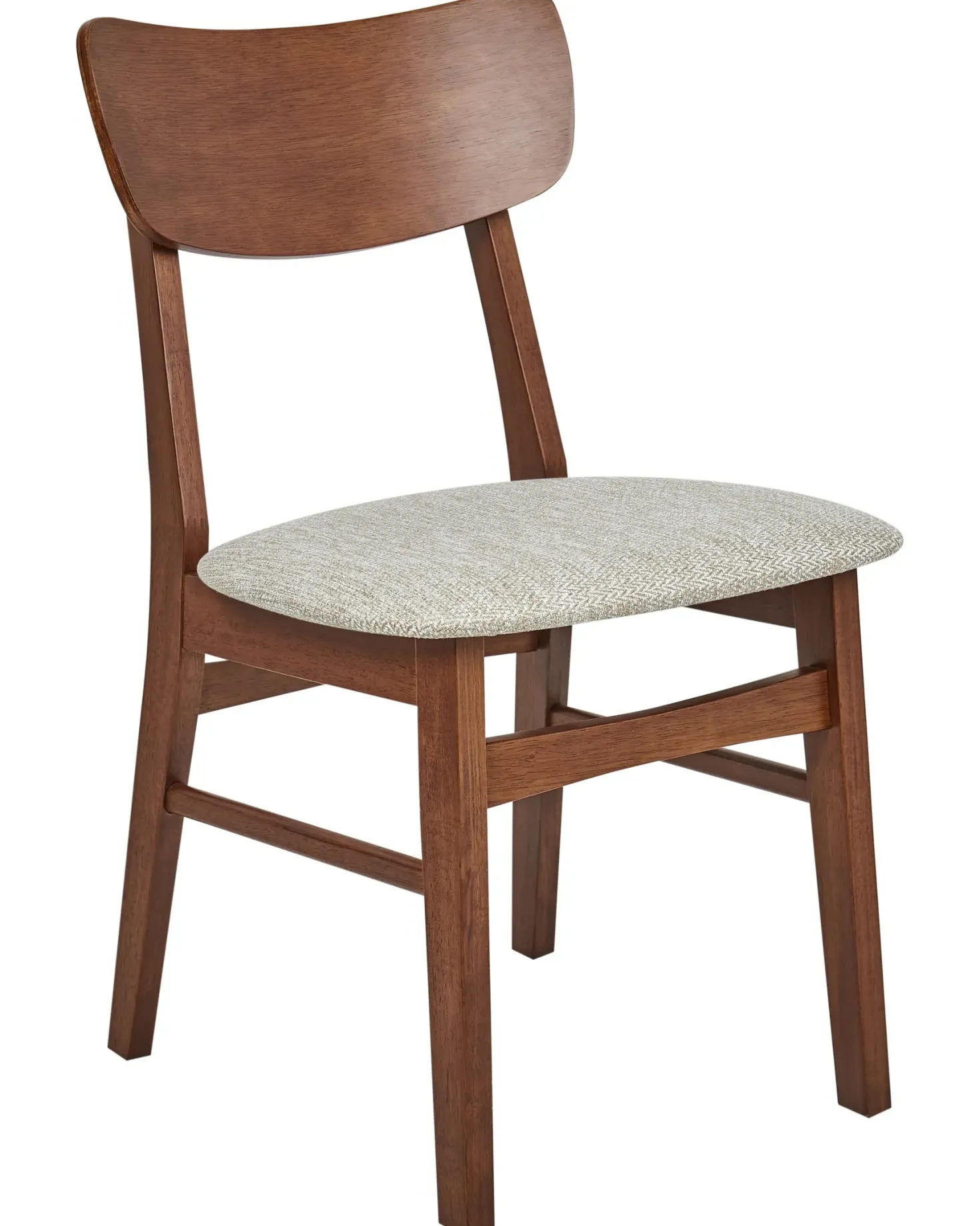 Sæt med 2 spisebordsstole ANOKA Træ Brun/beige