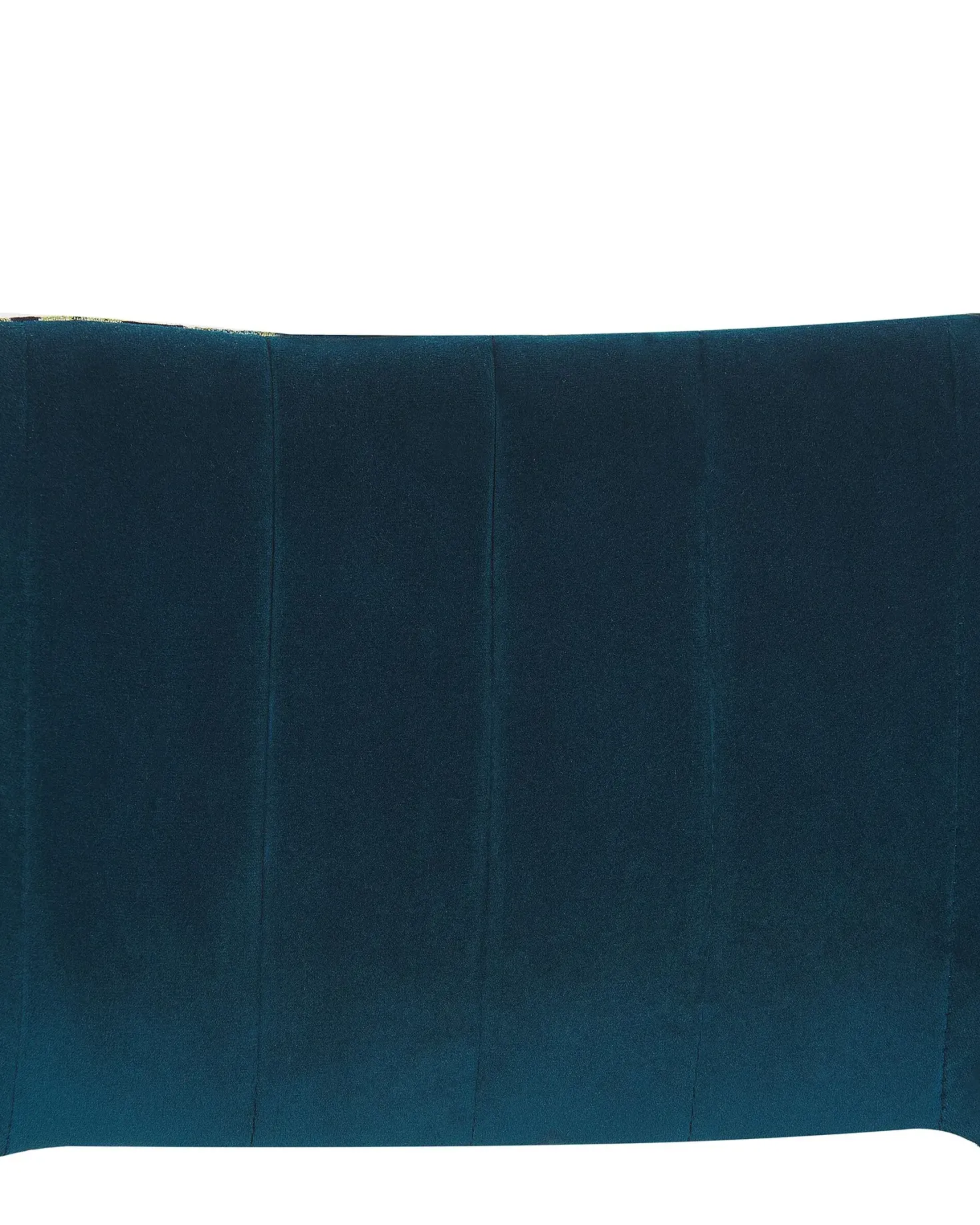 Sæt med 2 spisebordsstole ANSLEY Velour Søblå