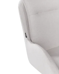 Sæt med 2 spisebordsstole AVELAR Lys Beige