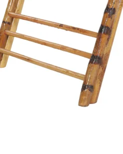 Sæt med 4 spisebordsstole Foldbar TRENTOR Bambus Naturlig
