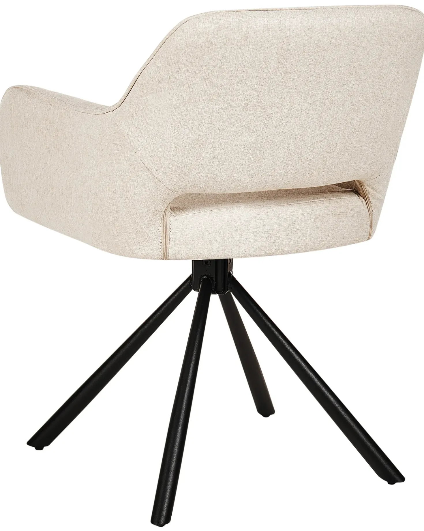 Sæt med 2 spisebordsstole LOURES Lys Beige