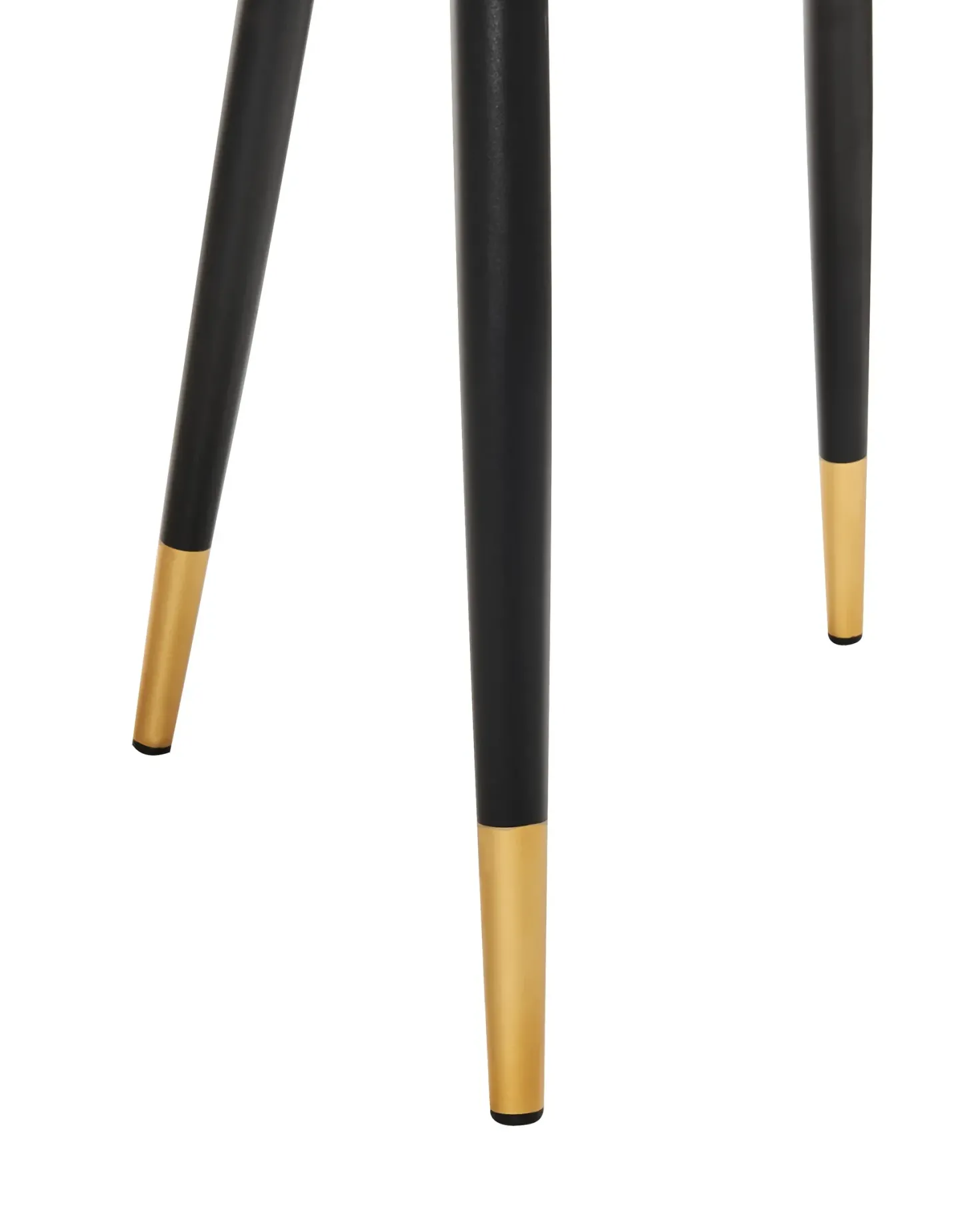 Sæt med 2 spisebordsstole MAGALIA Velour Lys Beige