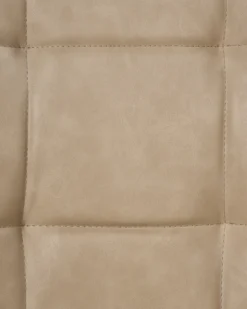 Sæt med 2 spisebordsstole MELROSE Kunstlæder Beige
