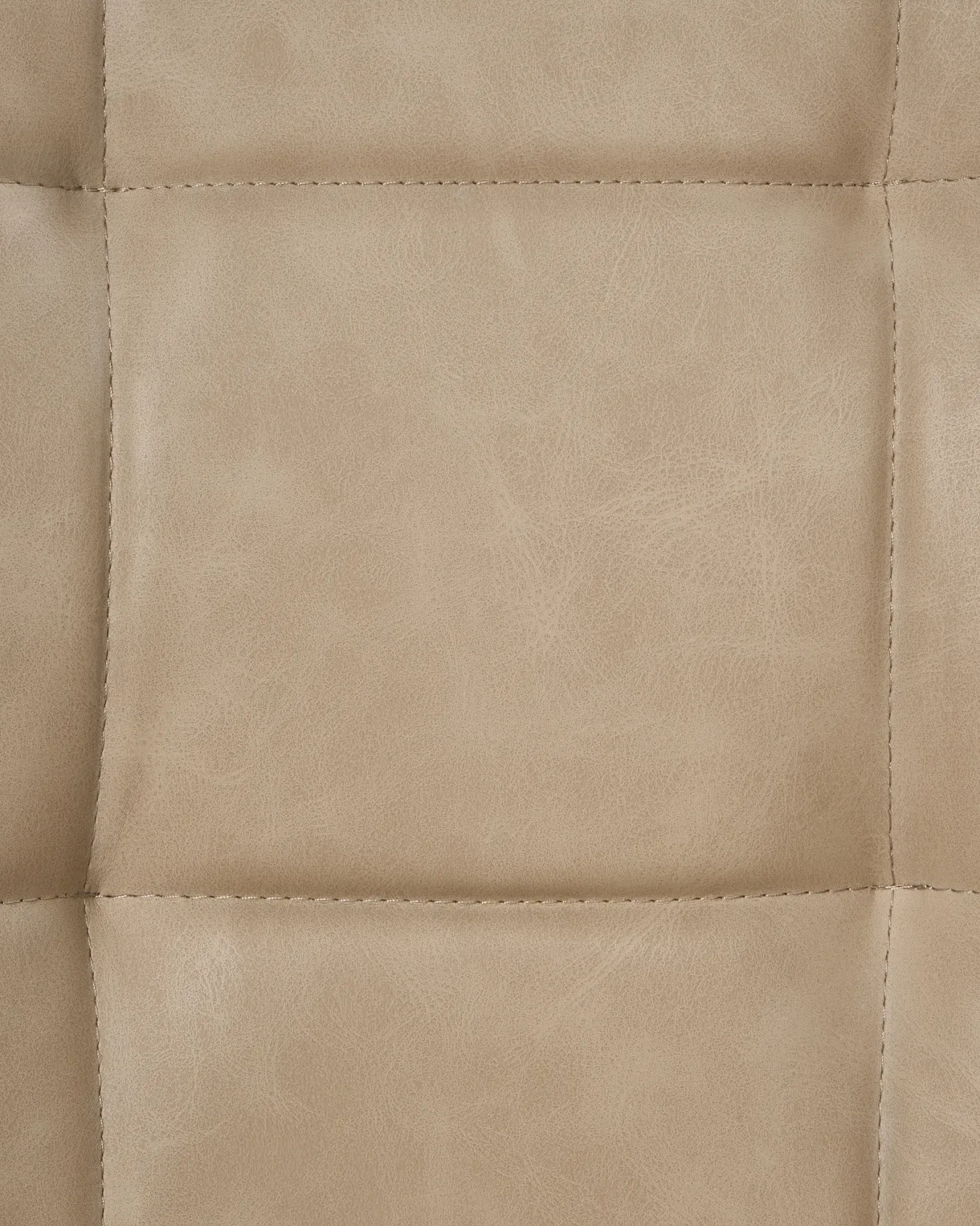 Sæt med 2 spisebordsstole MELROSE Kunstlæder Beige