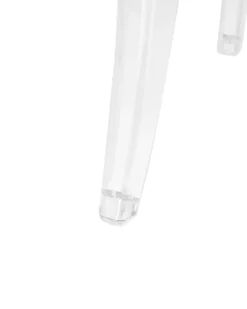 Sæt med 4 spisebordsstole MERTON Transparent