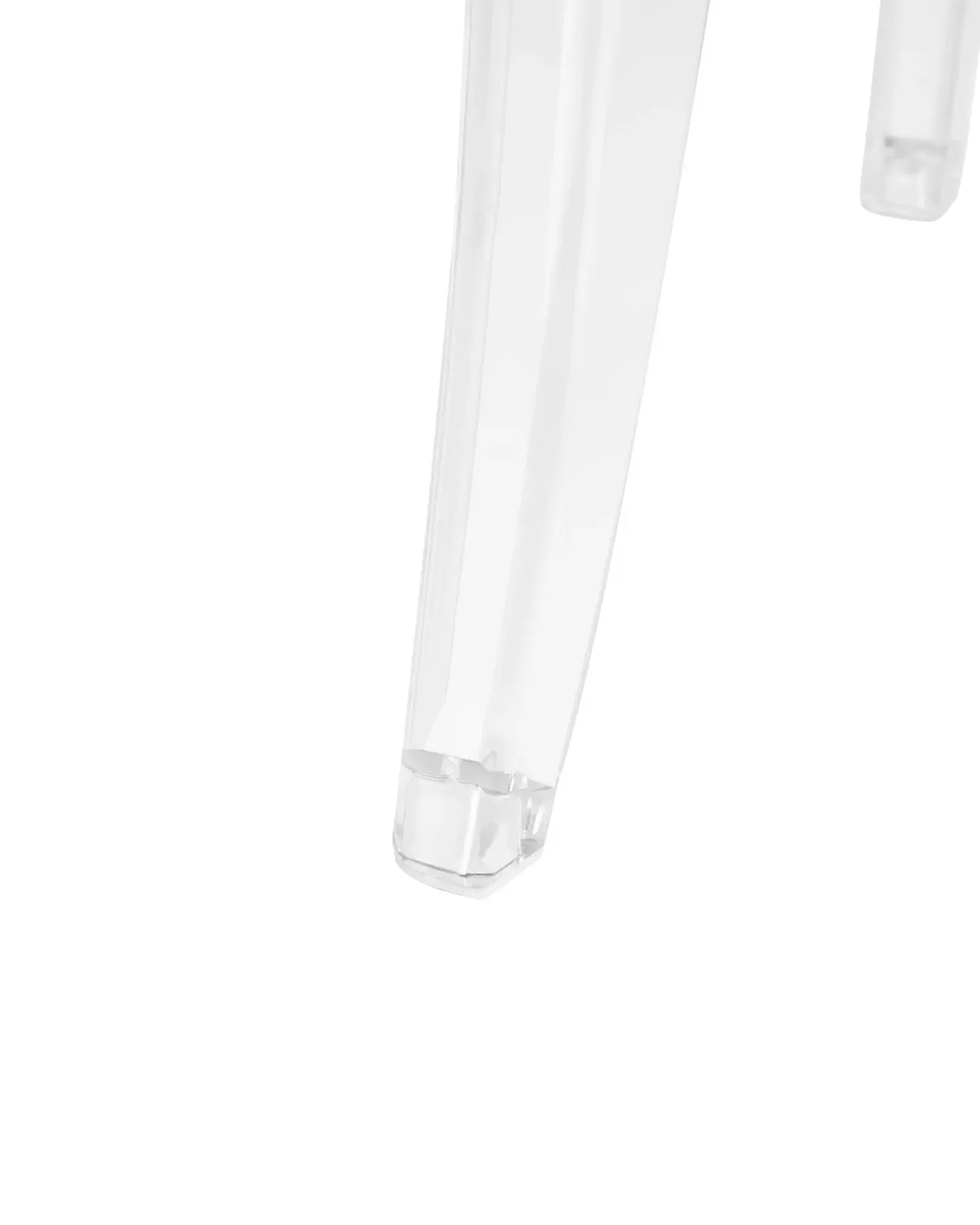 Sæt med 4 spisebordsstole MERTON Transparent