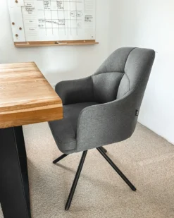 Sæt med 2 spisebordsstole MIRA Grøn