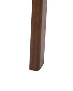 Sæt med 2 spisebordsstole SMILEY Træ Brun/beige