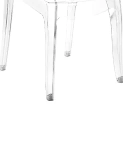 Sæt med 2 spisebordsstole WESTBRIDGE Transparent