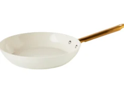 Sæt med 3 stegepander ELITE PRO Cremehvid