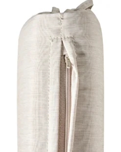 Sæt med 2 stole med puder AMANTEA PREMIUM Akacietræ Lys Beige