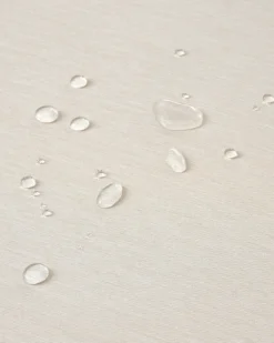 Sæt med 2 stole med puder AMANTEA PREMIUM Akacietræ Lys Beige