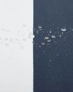 Sæt med 8 stole med puder SASSARI II Certificeret akacietræ Navy Blå