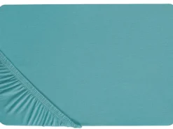 Stræklagen HOFUF Bomuld 90 x 200 cm Turkis