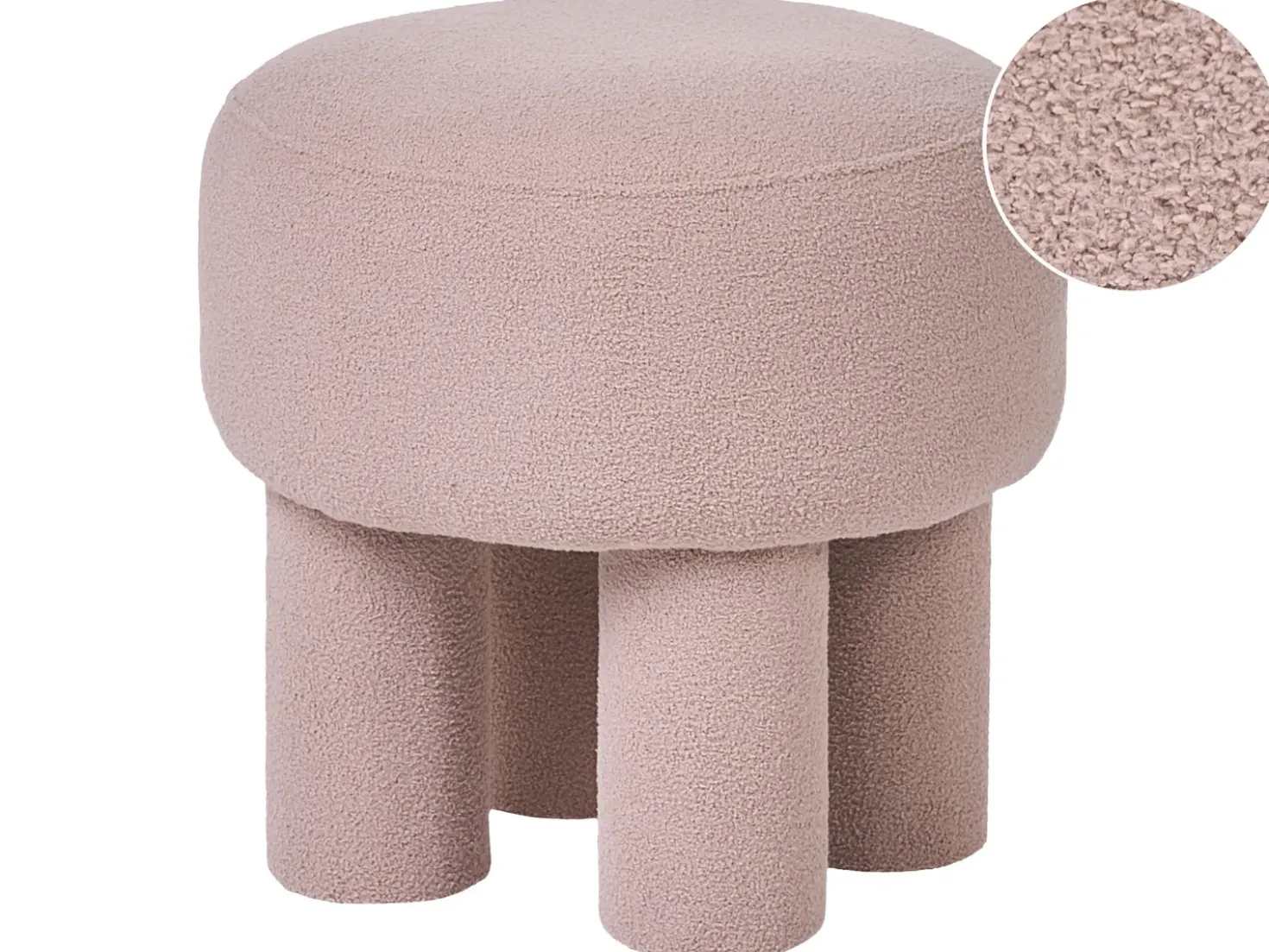 Taburet CANBY Boucle Beige