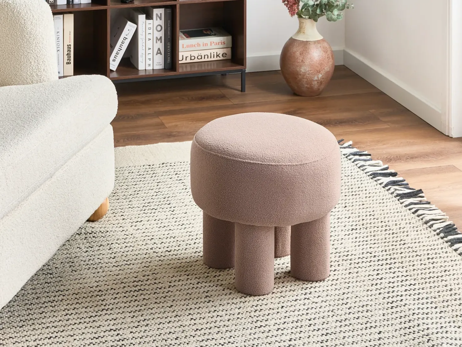 Taburet CANBY Boucle Beige