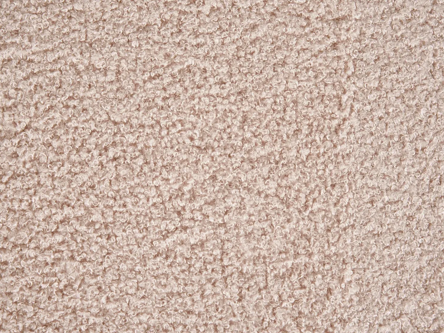Taburet TAKOMA Boucle Lys Beige